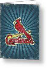 Baseball Vintage St. Louis Cardinals Drawing by Leith Huber - Fine Art  America