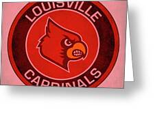 University of Louisville Cardinals Greeting Card by Steven Parker