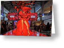 East Meets West Runway Show in the Fashion Show Mall Photograph by