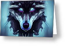 Alpha Wolf #9 Digital Art by genXarts - Pixels