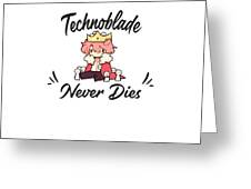 technoblade never dies technoblade technoblade never dies technoblade iPad  Case & Skin for Sale by anastdesign