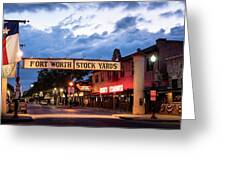Morning at the Fort Worth Stockyards Photograph by David Morefield - Pixels
