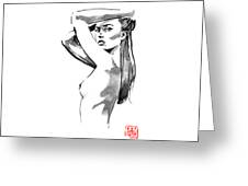 Nude Woman Sticker by Pechane Sumie - Pixels