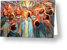 Pentecost Greeting Card Pentecost Greeting Card