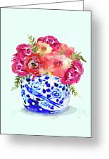Peonies in Chinoiserie Ginger Jar Painting by Kimberly Potts - Fine Art ...