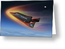 SAC X-20 Dyna-Soar Reentry - ARA Press Digital Art by Aldo Spadoni - Pixels