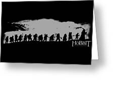 THE HOBBIT LOTR THE COMPANY silhouette Coffee Mug by Rose Wick