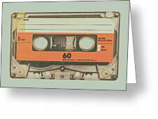 Lecteur de cassette audio vintage de Martin Bergsma en poster