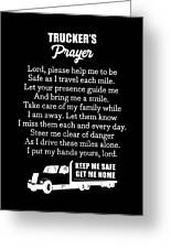 Truckers Prayer Truck Driver Gift For Men And Women Coffee Mug by