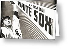 1960's Chicago White Sox Art T-Shirt by Row One Brand - Pixels