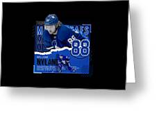 William Nylander Hockey Paper Poster Maple Leafs Metal Print by Kelvin Kent  - Pixels