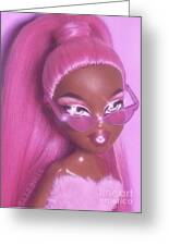 Bratz Valentines Day Pink Greeting Card for Sale by