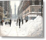 Blizzard on Bay Painting by Dave Rheaume - Fine Art America