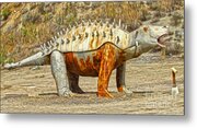 Stegosaurus Painting by Gregory Dyer