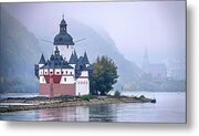 Pfalzgrafenstein Castle, Kaub, Germany Metal Print