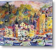 Portofino Italy Painting by Ginette Callaway - Fine Art America