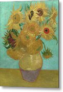 Van Gogh Vase with Twelve Sunflowers Painting by Vincent Van Gogh ...