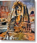 American Indian Metal Print