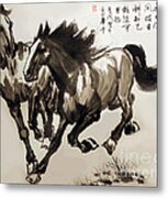 Companionship Metal Print