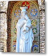 Our Lady Of Perpetual Help Mary And Jesus Metal Print