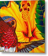 Rufous Hummingbird - Exotic Bird Metal Print