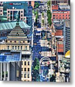 0024 Visual Highs Of The Queen City ...main St... Metal Print