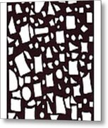 027 Different Shapes Metal Print