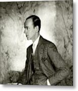 A Portrait Of Fred Astaire Sitting #1 Metal Print