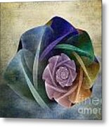 Abstract Rose #1 Metal Print