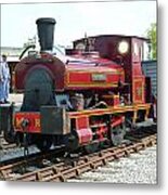 Andrew Barclay 0-4-0st No. 699 Swanscombe Industrial Steam Locomotive #1 Metal Print