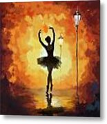 Ballet Dancer #1 Metal Print