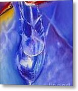 Blue Expression #2 Metal Print