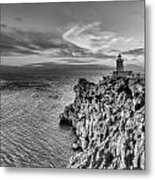 Cape Melagavi Lighthouse - Greece #1 Metal Print