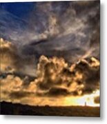 #capepoint #capetown #beauty #sunset #1 Metal Print