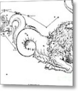 Capricornus Constellation, Zodiac Sign #1 Metal Print