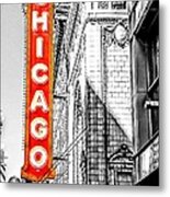 Chicago Theater #1 Metal Print