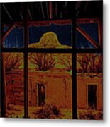 Desert Trail Homage 1936 Cabezon Peak Ghost Town Cabezon New Mexico 1971 #1 Metal Print