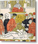Dissection Lesson, 1493 #1 Metal Print
