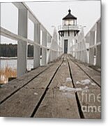 Doubling Point Lighthouse #1 Metal Print