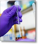 Drug Manufacturing #1 Metal Print