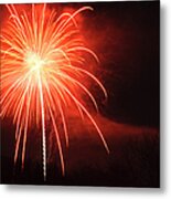 Fireworks - Lincoln New Hampshire Usa #1 Metal Print