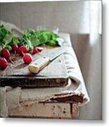 Fresh Radishes #1 Metal Print