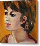 Girl #1 Metal Print