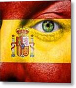 Go Spain #1 Metal Print