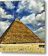 Great Pyramid Of Egypt #1 Metal Print