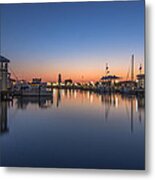 Gulfport Harbor #1 Metal Print