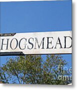 Hogsmeade Sign #1 Metal Print