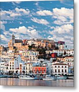 Ibiza Town At Sunrise #1 Metal Print