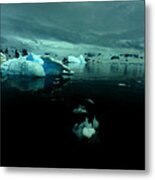 Icebergs #1 Metal Print