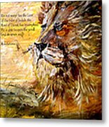 Lion Of Judah #1 Metal Print